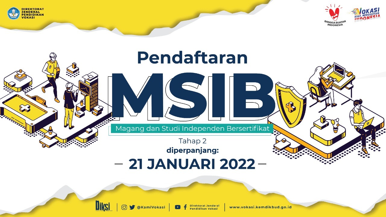 Pendaftaran Program Magang Dan Studi Independen Bersertifikat MSIB